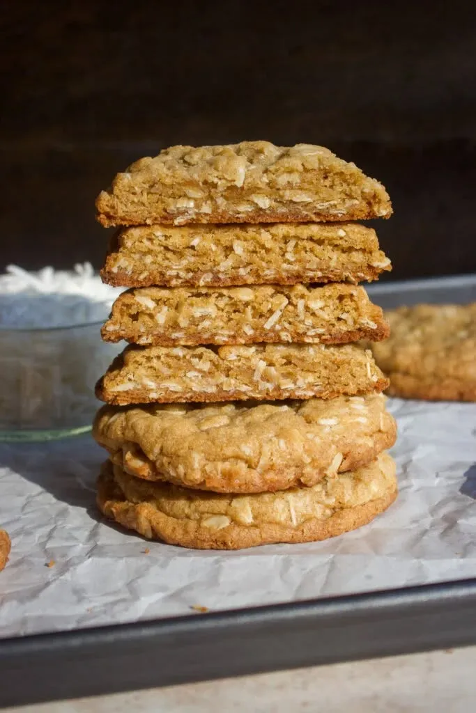 Golden Oat Crunch Cookies